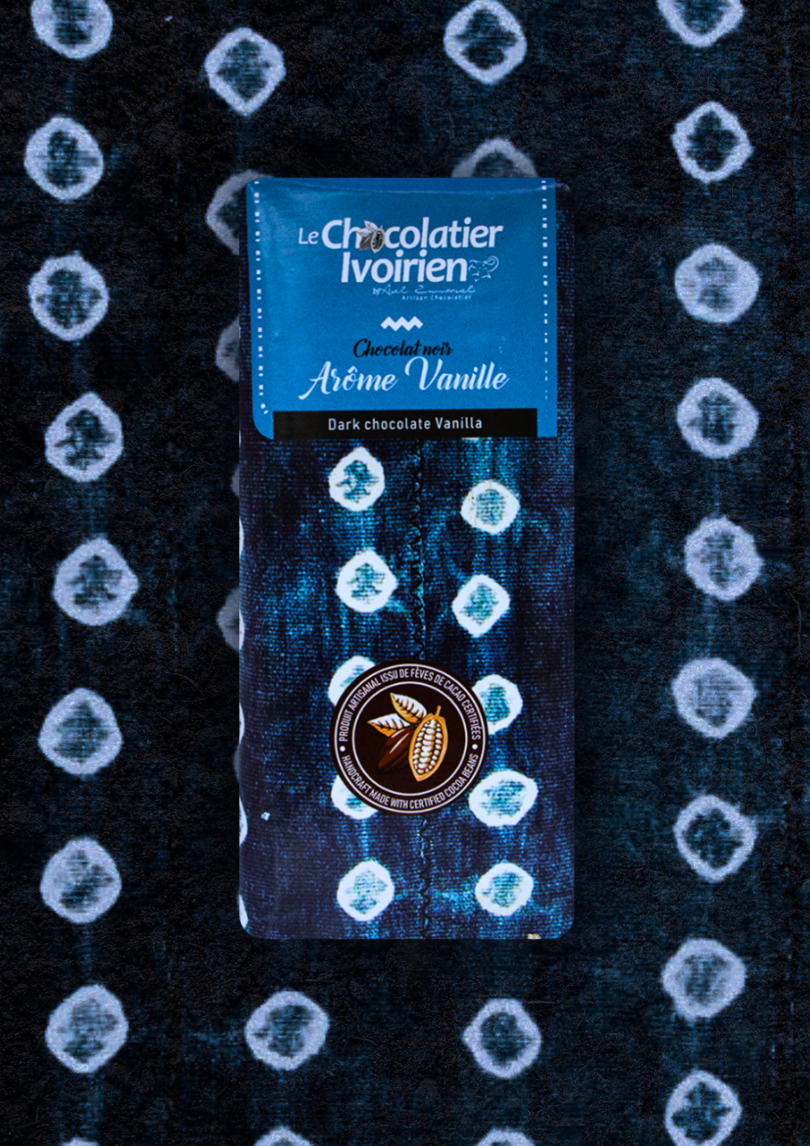 Tablivoire Noir Vanille - Le Chocolatier Ivoirien