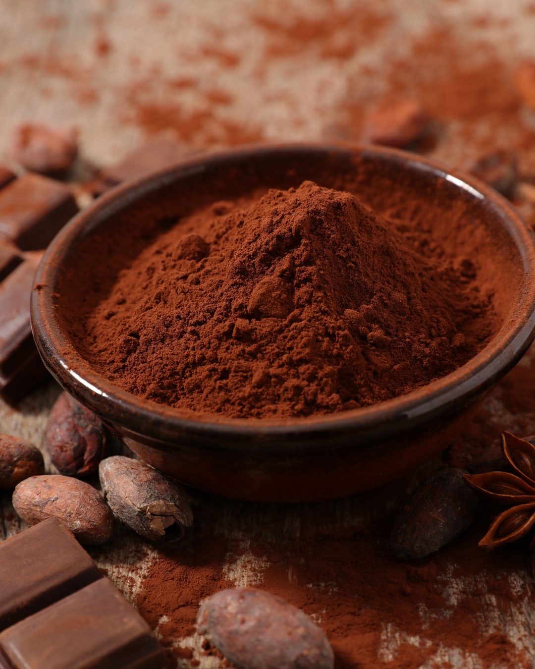 Poudre de cacao brute sans sucre - Le paquet de 400g - Le Chocolatier Ivoirien