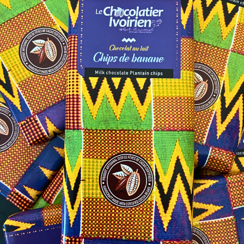 Tablivoire Lait Banane - Le Chocolatier Ivoirien